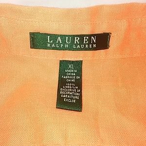 Ralph Lauren Tops - Ralph Lauren Womens XL Linen Long Sleeve Shirt Ralph Lauren Tops - Ralph Lauren Womens XL Linen Long Sleeve Shirt