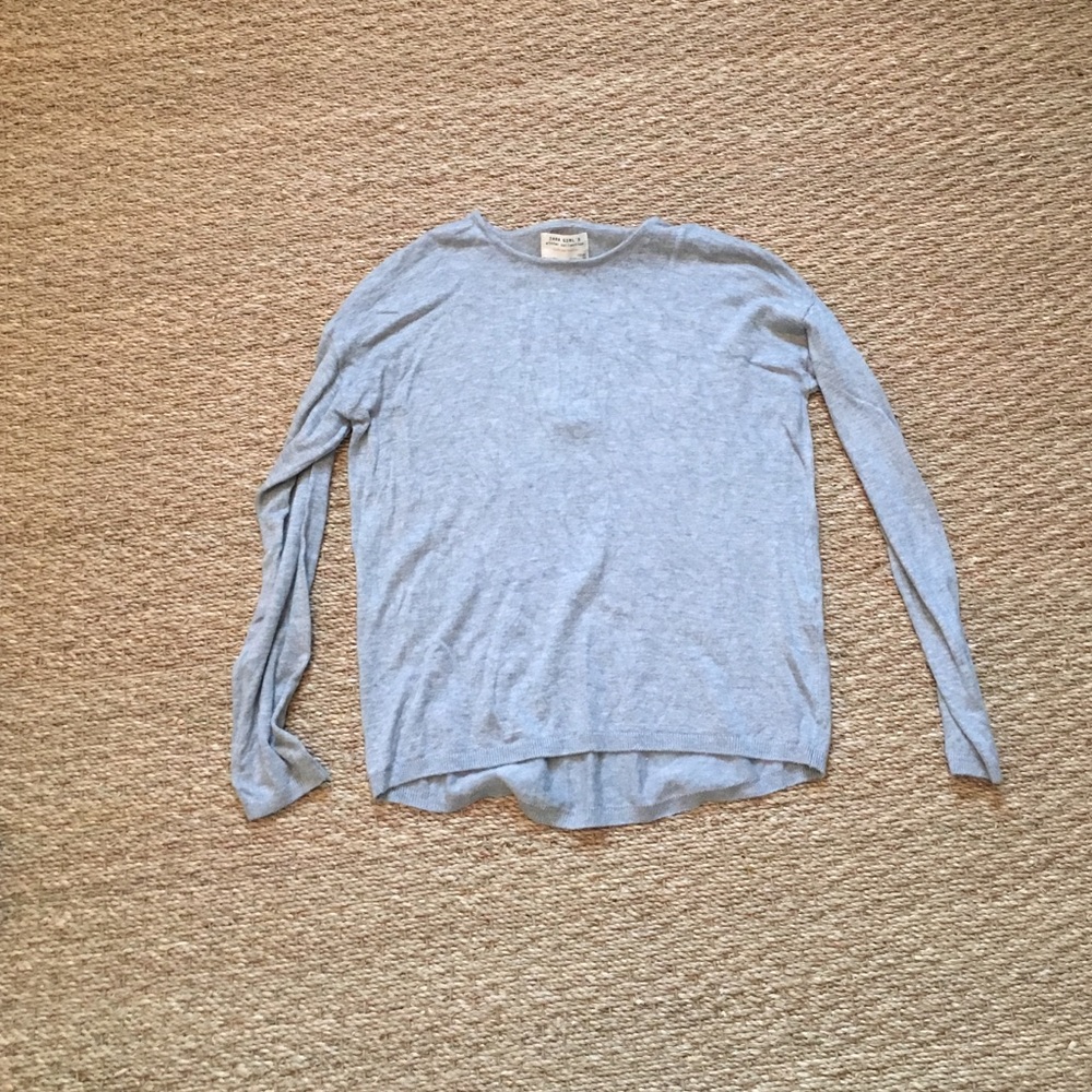 Zara girls knit sweater