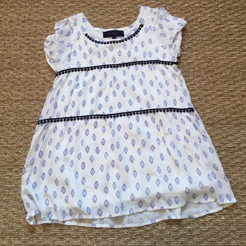 Wow girls couture top