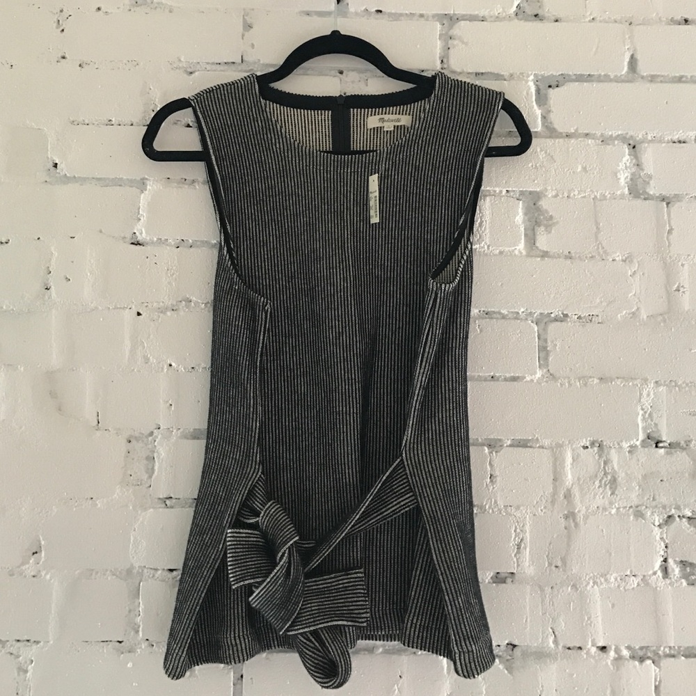 Madewell French Rib Tie-Waist Tank