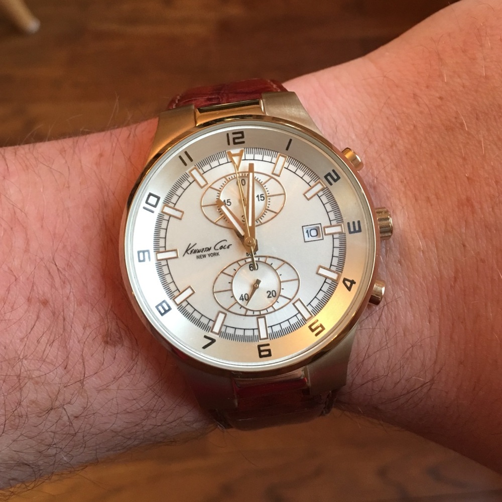 Kenneth Cole Watch - Genuine Leather