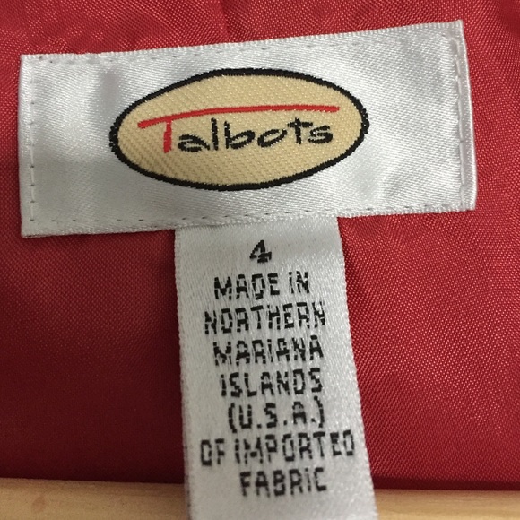 Coral Talbots Blazer - Picture 2 of 3