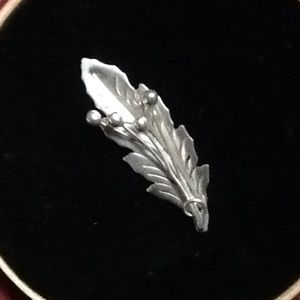 Pin 925 silver from Mexico, 3"X1"