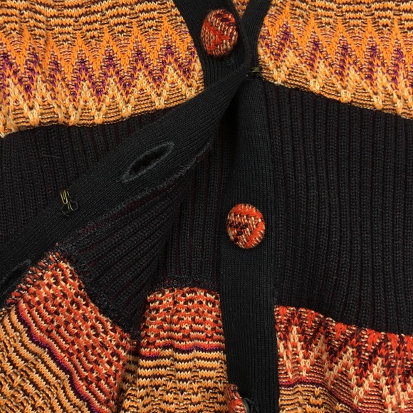 Anthropologie Moth Fiamma Chevron Cardigan - Picture 3 of 8