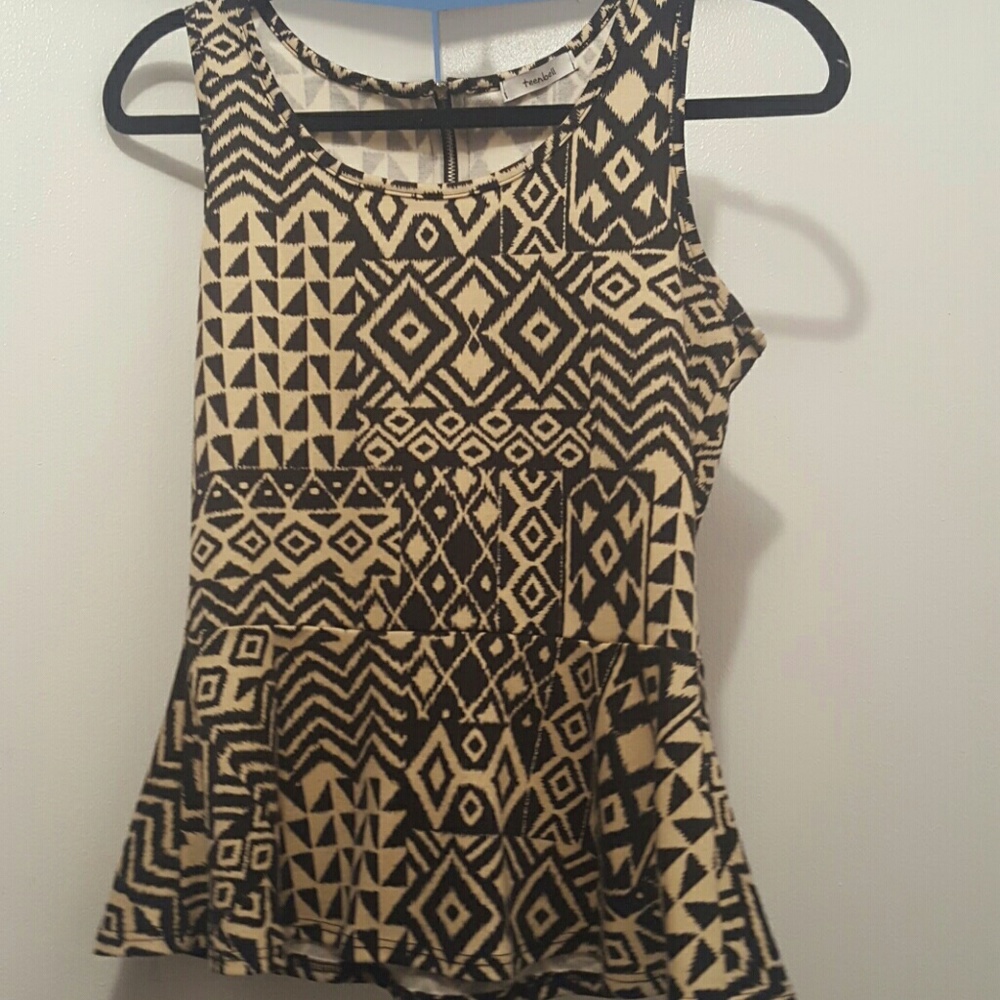 Printed tank top