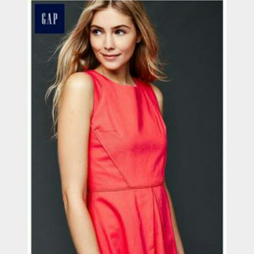 Gap spring dress, linen and cotton