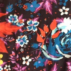 Lularoe TC Floral leggings nwt
