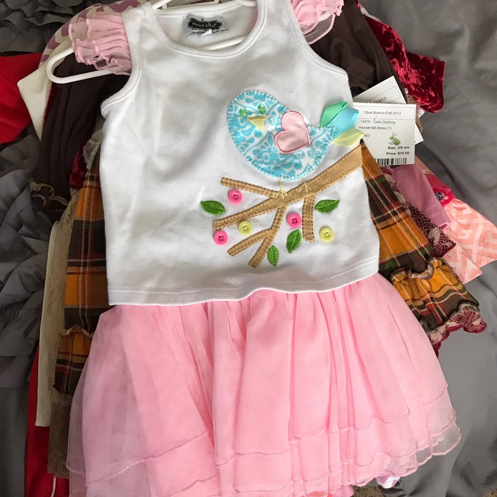 Mud pie cute bird outfit