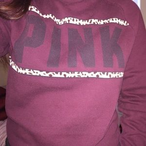 MAROON PINK SWEATER