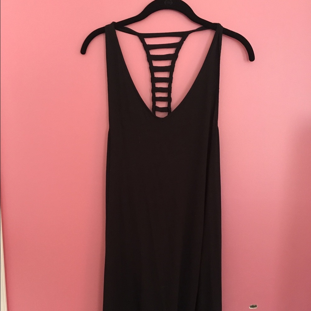 RVCA Black Ladder Racerback Dress
