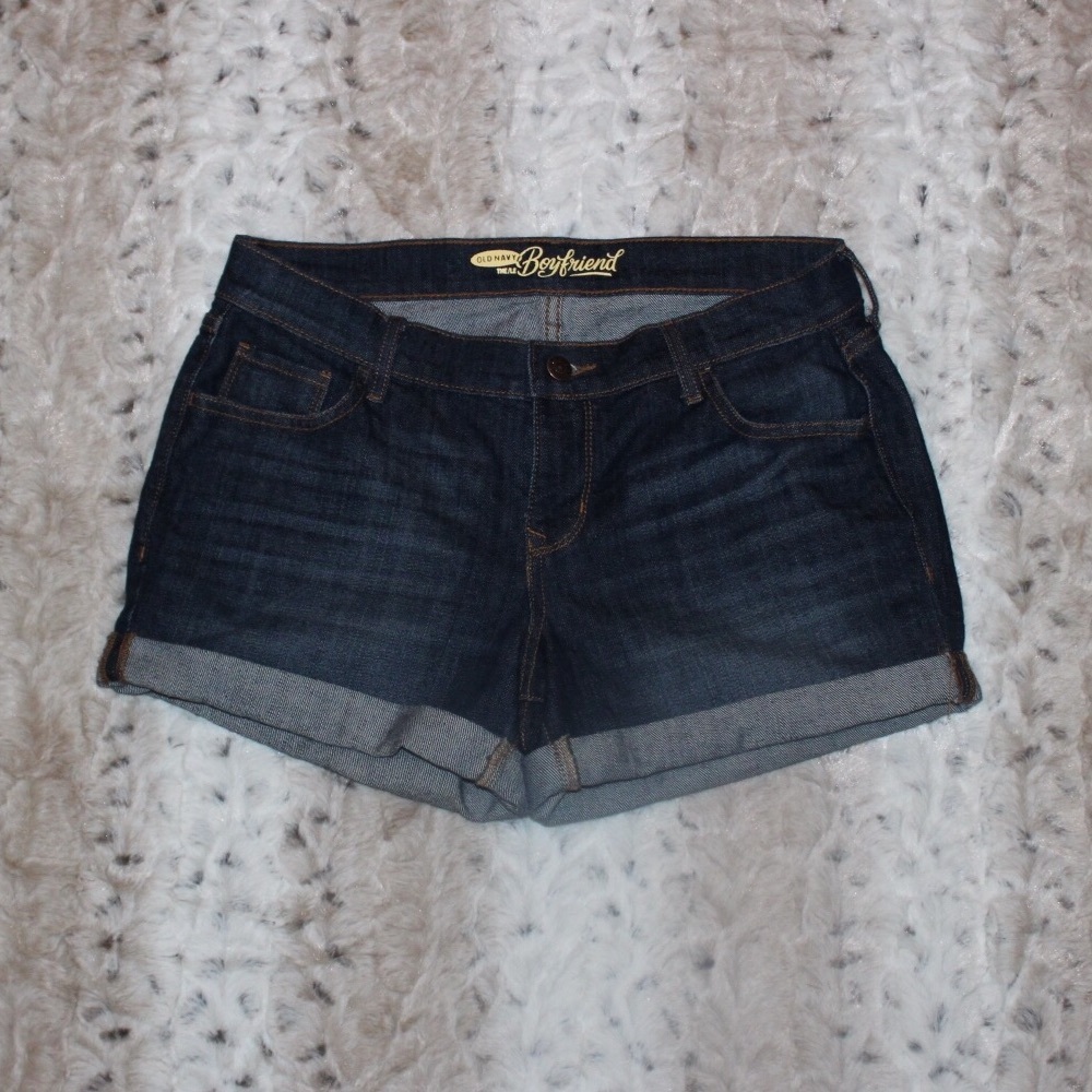 Blue jean shorts