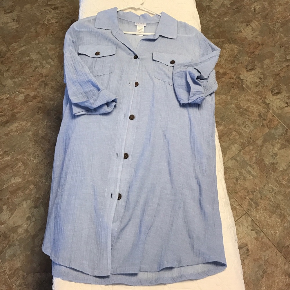 🛍NWOT Cotton Long Shirt