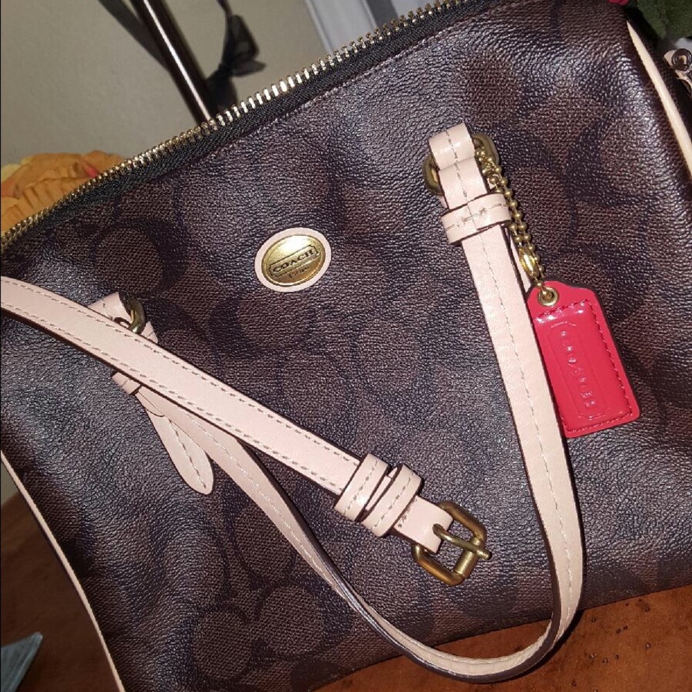 Coach mini satchel