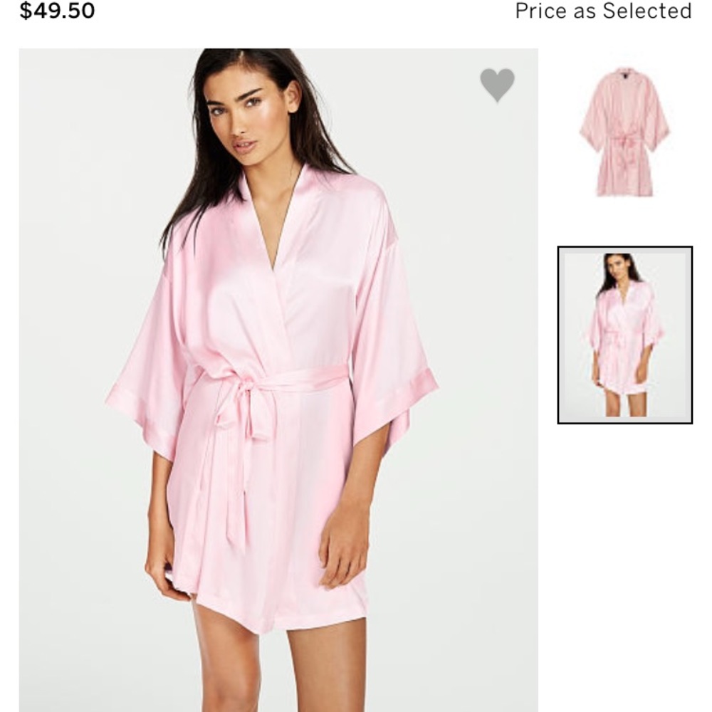 Victoria Secret Angel Pink Kimono