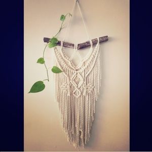 Medium Macrame Wall hanging.