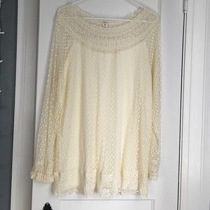 Lace tunic