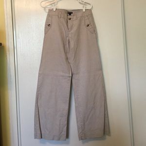 Gap Seersucker wide leg trouser