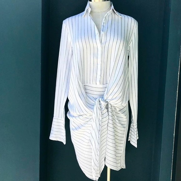 Nasty Gal Dresses & Skirts - 🆕Striped Shirt Dress