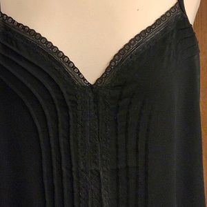 Lane Bryant Black Tank w/ adjustable straps
