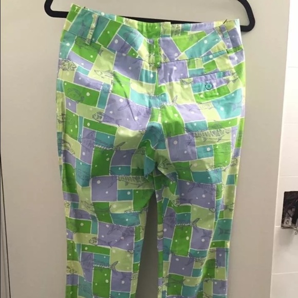 Lilly Pulitzer crop pants - Picture 2 of 4