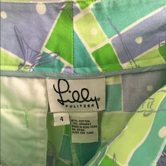 Lilly Pulitzer crop pants - Picture 3 of 4