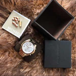 Gold & Rose Gold Michael Kors Watch