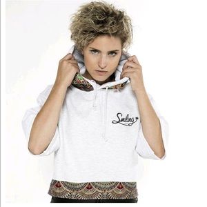 Handmade Cropped Hoodie