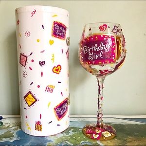 Lolita "Birthday Girl" Wine Glass