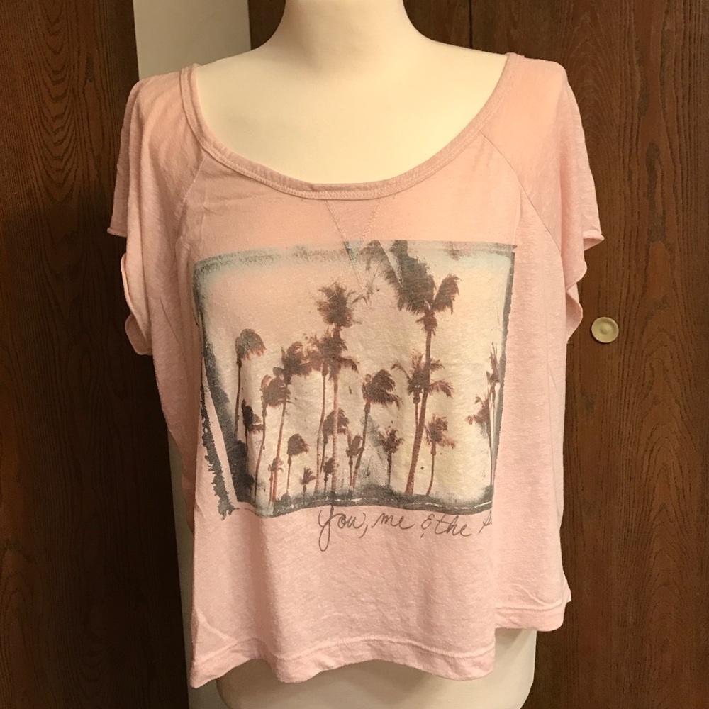 Billabong Pale Pink Beach Tee