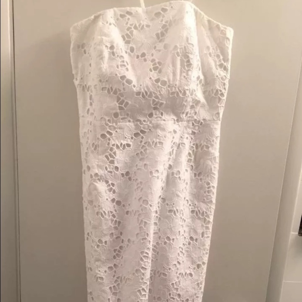 Lilly Pulitzer strapless dress