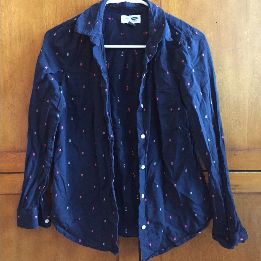 Old Navy button down top