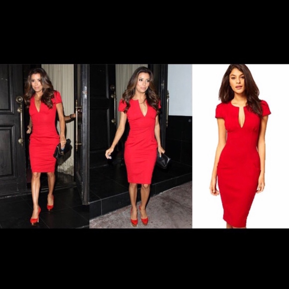🔥Red Hot ASOS MIDI- Great for Valentines Day❤❤