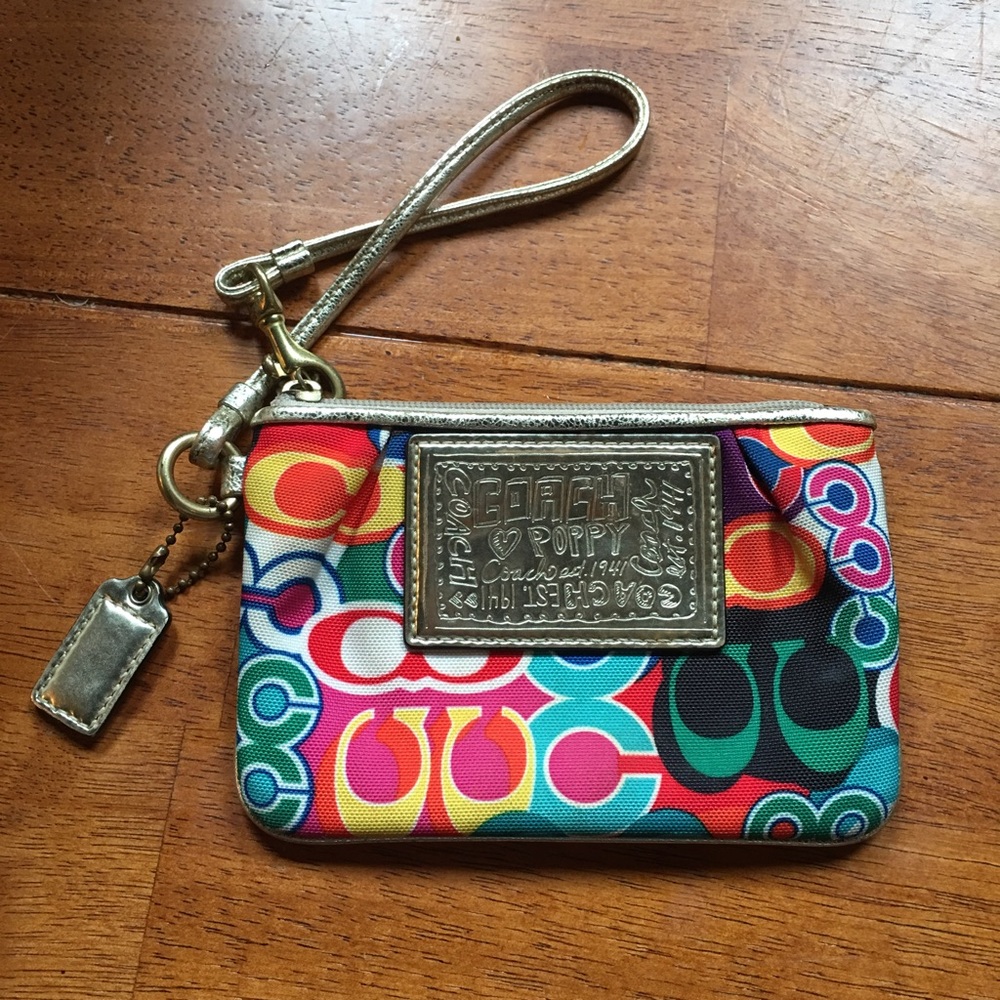 Authentic Coach Wristlet