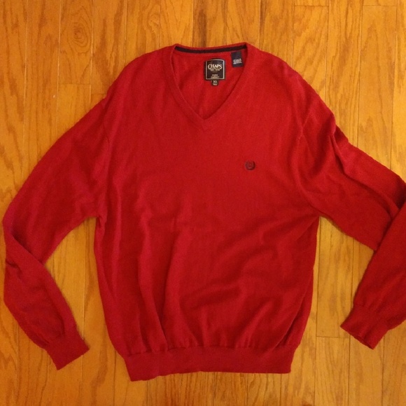 Chaps Cotton Cashmere Sweater - Picture 1 of 4
