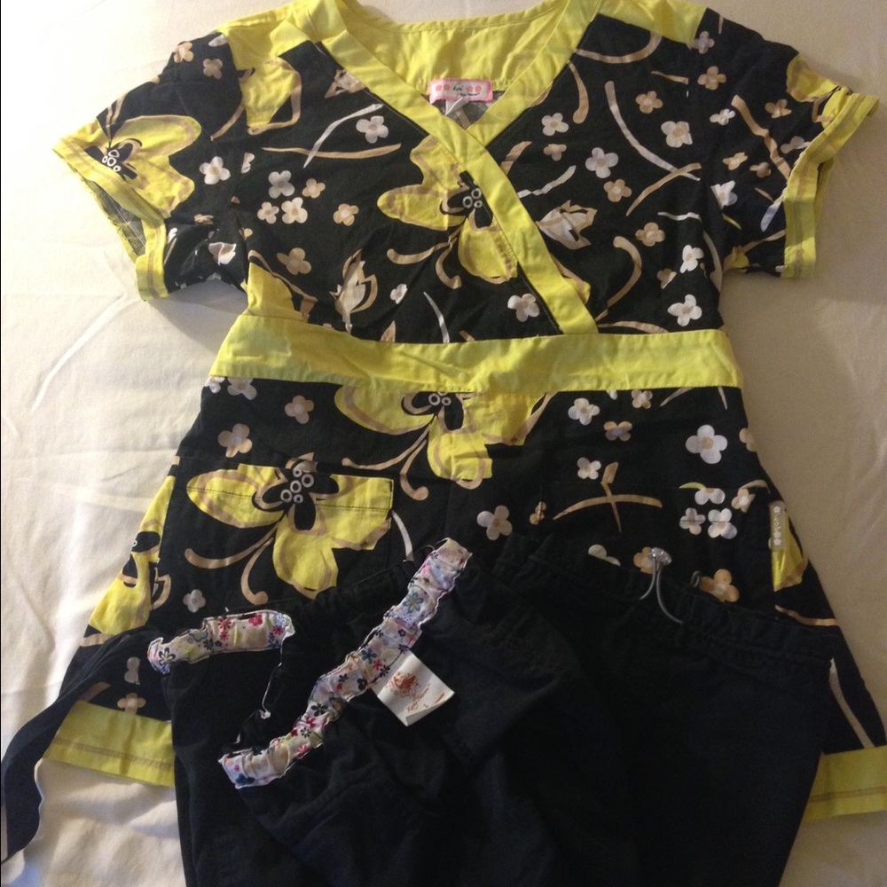 Koi Brand Medical Scrubs. Beautiful colors