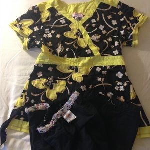 Koi Brand Medical Scrubs. Beautiful colors