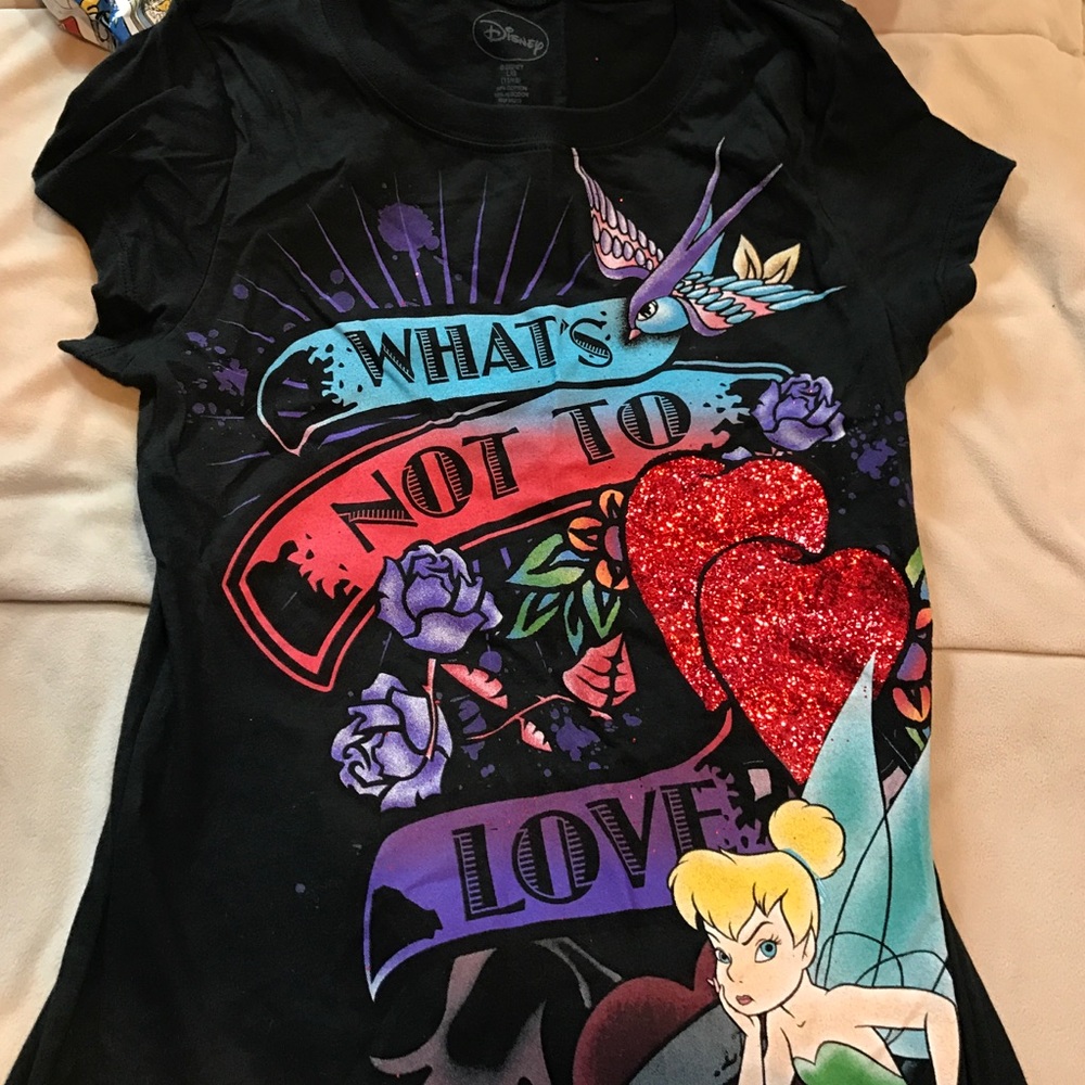 Disney tee shirt with tinker bell