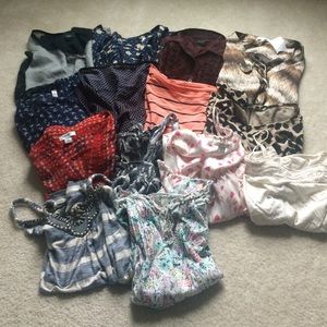 14 Tops All size MEDIUM