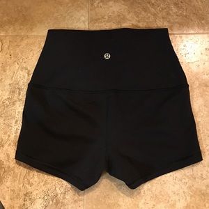 Lululemon black shorts