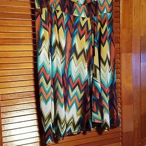 New directions multicolor  skirt