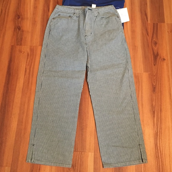 Liz Claiborne Gingham Pants - Picture 3 of 4