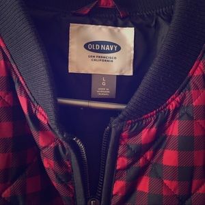 Super cute!  Buffalo Check Vest