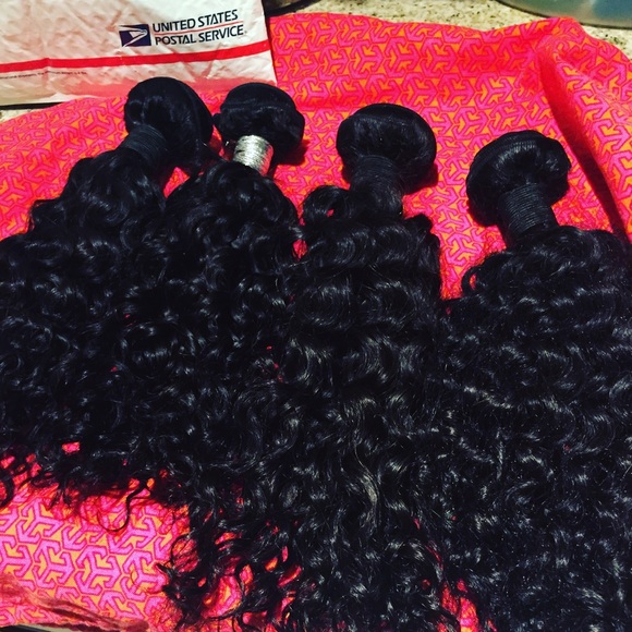 Virgin hair extensions