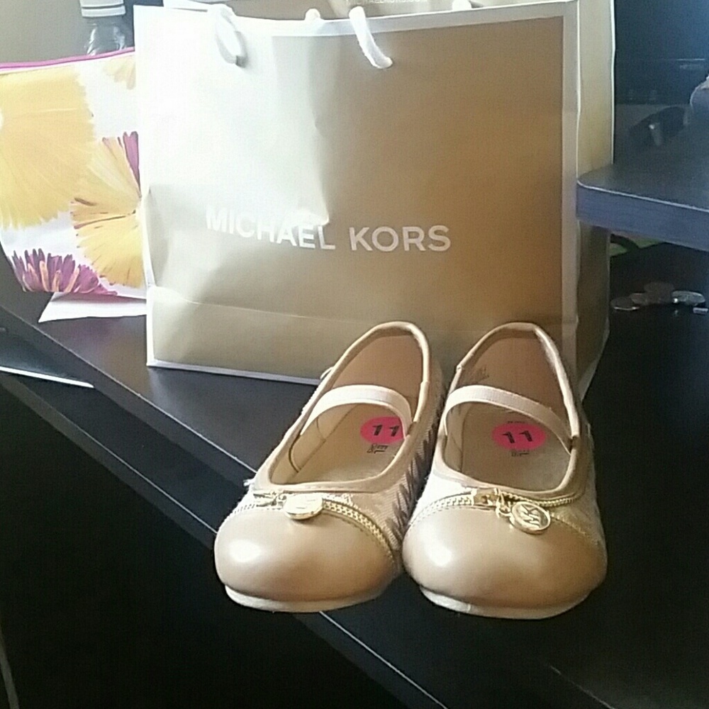 Michael kors shoes for little girl