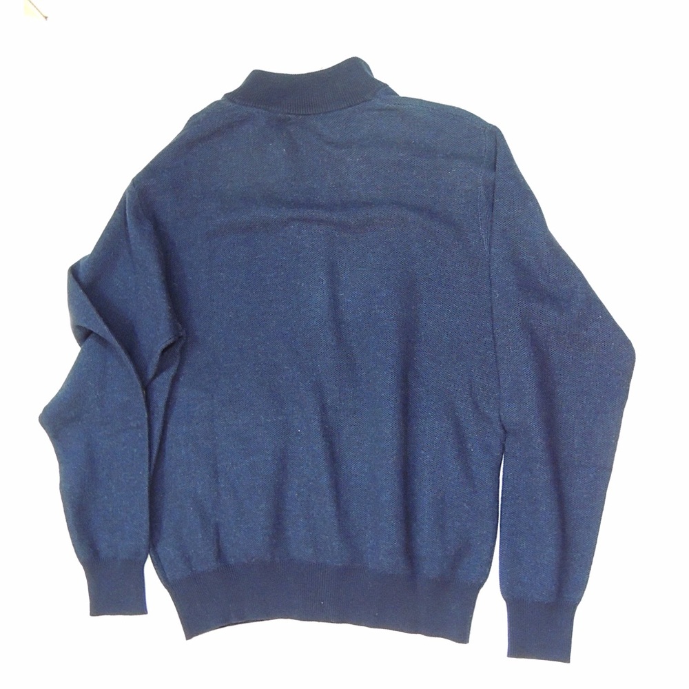 HP NWT Peter Millar zip up, merino wool/cotton - Picture 5 of 8