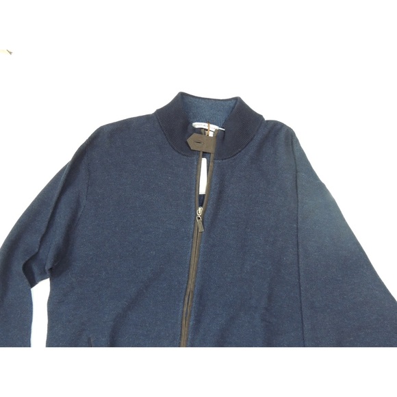 HP NWT Peter Millar zip up, merino wool/cotton - Picture 8 of 8