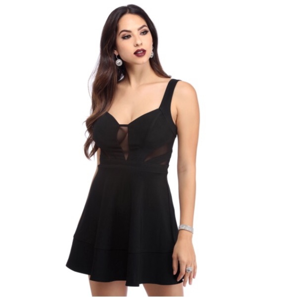 Windsor Dress- Short black