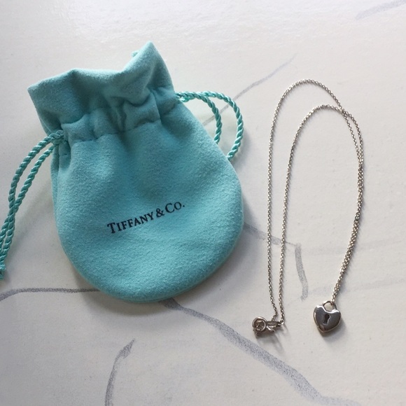 Tiffany & Co. Jewelry - Tiffanys Heart Lock Necklace