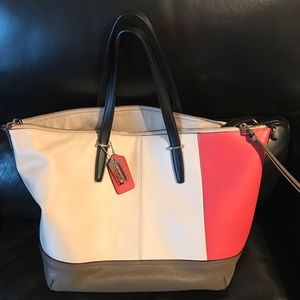 Coach block bag