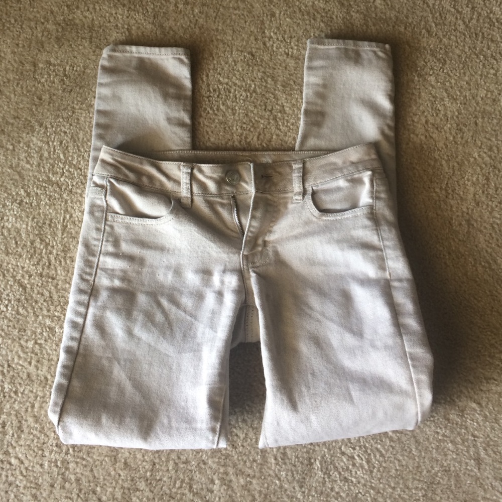 American Eagle Khaki Jeggings